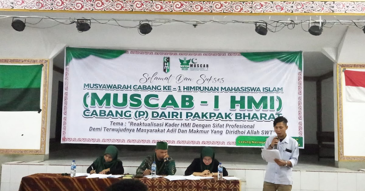HMI bogor kab Gelar Musyawarah Cabang